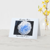 Verjaardag wil... kaart (Gele Bloem)