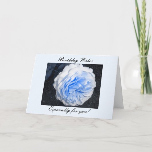 Verjaardag wil... kaart (Voorkant)