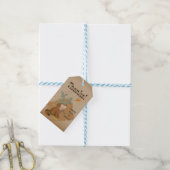 Verjaardag Wild West Bedankje Favor Cadeaulabel (Met Touw)