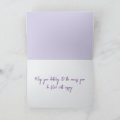 Verjaardag Wildbloemen in oude waterkan Kaart (Binnen)