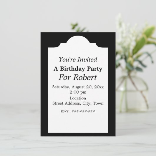 Verjaardag  Winter Street Scene antiek Auto Kaart (Staand voorkant)