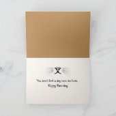 Verjaardag Witte kat Zittend In Warme Lamp Kaart (Binnen)