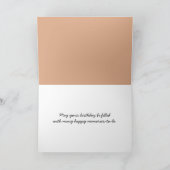 Verjaardag Woestijn Terrarium en Cactus Kaart (Binnen)