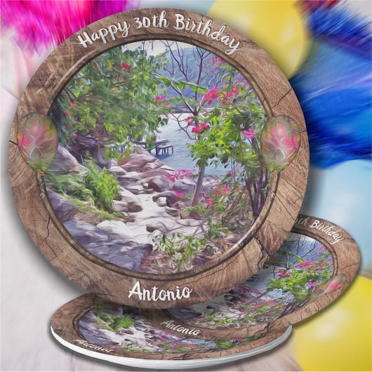 Verjaardag Yelapa Trail 821 Papieren Bordje