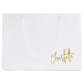 Verjaardag Zakje, Speciale Gelegenheid Aangepast C Groot Cadeauzakje (Voorkant)