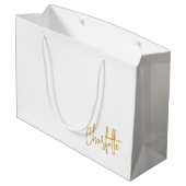 Verjaardag Zakje, Speciale Gelegenheid Aangepast C Groot Cadeauzakje (Achterkant Gekanteld)