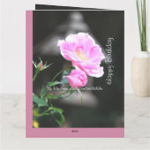 Verjaardag zegenende Kaart (Achterkant)