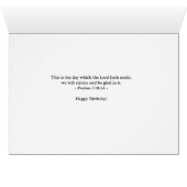 Verjaardag Zegeningen Maagd Maria Bidden (Binenzijde Horizontaal (Onderkant))