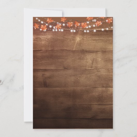 Verjaardag zijn S'mores Fun Campfire Autumn Party Kaart (Achterkant)