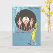  Verjaardag - Zingende Verjaardagswensen, Kaart (Gele Bloem)