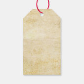 Verjaardag Zombie Apocalypse | Halloween Biohazard Cadeaulabel (Achterkant)