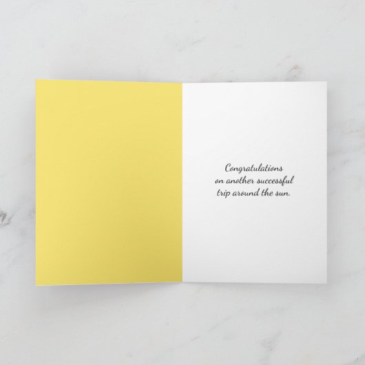 Verjaardag Zomer Druppelende IJskegel Kaart (Binnen)