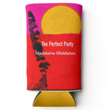 Verjaardag Zomer Strand Retro Poster