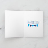 Verjaardag Zoon Kaart (Binnen)