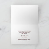 Verjaardag - Zoon - Klassieke Pick-up Kaart (Binnen)