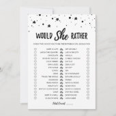 Verjaardag zou ze liever bewerkbare game Kaart (Voorkant)