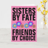 VERJAARDAG ZUS VRIENDEN BIJ KEUS KAARTEN (Gele Bloem)