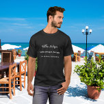 Verjaardag zwart wit foto collage man myth legende t-shirt<br><div class="desc">Een klassieke zwarte achtergrond. Tekst: Het Man,  de mythe,  de legende. Personaliseer en voeg zijn naam,  leeftijd en verjaardag datum toe. Voor het man in je leven,  man,  vader,  vriend,  broertje.</div>