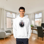 Verjaardag zwart wit foto man myth legende hoodie