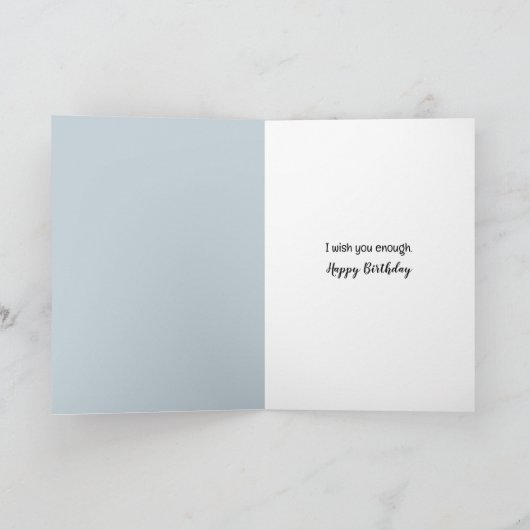 Verjaardag Zwarte Eekhoorn Saving Eikels In Purse Kaart (Binnen)