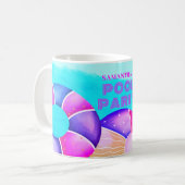 Verjaardag Zwembad Party Naam Koffiemok (Voorkant links)