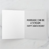 VERJAARDAGANSICHTKAART MET GOTISCHE SKELETTEN KAART (Binnen)