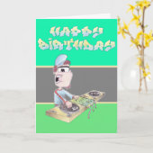 VERJAARDAGCard spangleMASSIVE I TOONS Kaart (Gele Bloem)