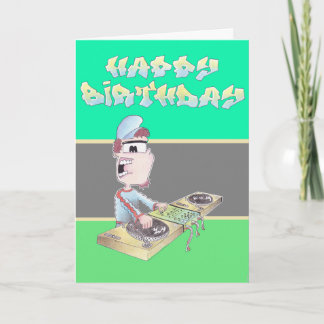 VERJAARDAGCard spangleMASSIVE I TOONS Kaart