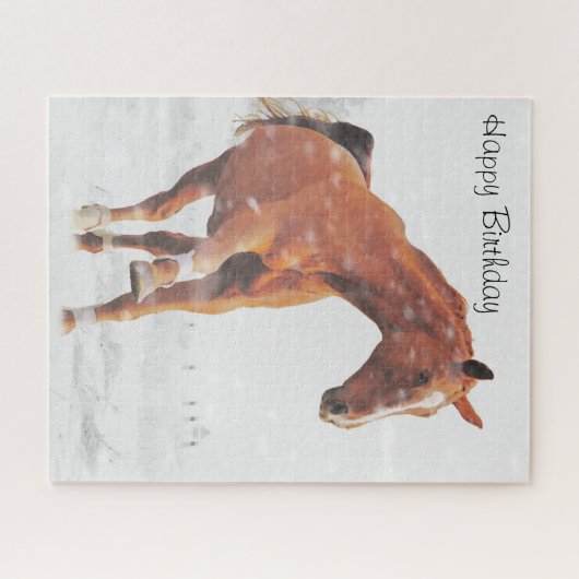 Verjaardagdochter. Legpuzzel (Horizontaal)