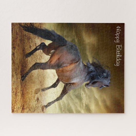 Verjaardagdochter. Legpuzzel (Horizontaal)