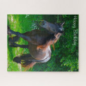 Verjaardagdochter. Legpuzzel (Horizontaal)