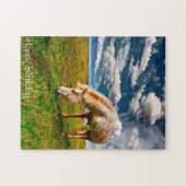 Verjaardagdochter. Legpuzzel (Horizontaal)