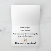 Verjaardagen en presidenten kaart (Binnen)