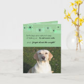 Verjaardagen zijn een manier van naturen om te ver kaart (Gele Bloem)