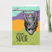 Verjaardagen zuigen kaart (Voorkant)