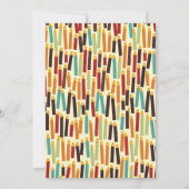 Verjaardagkaarsen - Rood Kaart (Achterkant)