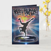 Verjaardagkaart Kaart (Gele Bloem)