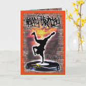 Verjaardagkaart Kaart (Gele Bloem)