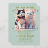 "VERJAARDAGS AANKONDIGINGS UITNODIGINGSKAART" KAART (Voorkant / Achterkant)