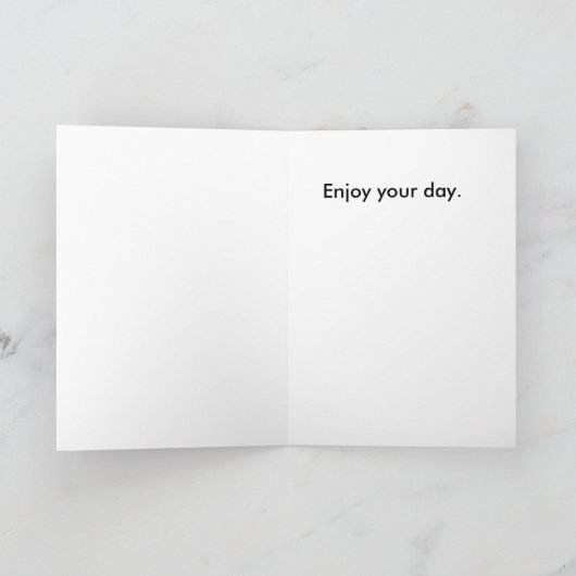 verjaardags ballons kaart (Binnen)