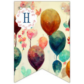 Verjaardags Bash Bonanza: Vrolijke Bunting vlaggen Vlaggetjes (Tweede vlag)