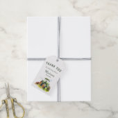 Verjaardags Bedankkaartje Groene Tractor Bewerkbaa Cadeaulabel (Met Touw)