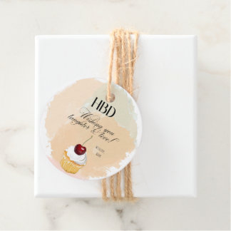 Verjaardags-cadeaubijsluiter voor speciale iemand bedankjes labels