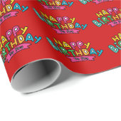 Verjaardags Cadeaupapier (Rol Hoek)