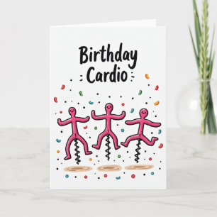 Verjaardags Cardio Kaart