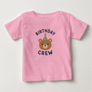 Verjaardags Crew Beer Peuter T-Shirt