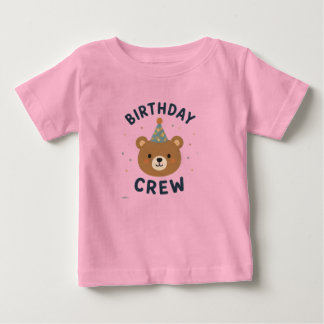 Verjaardags Crew Beer Peuter T-Shirt