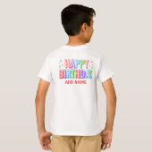 Verjaardags Crew T-Shirt (Achterkant volledig)