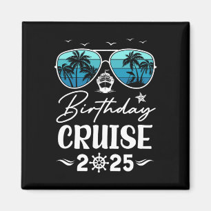 Verjaardags Cruise 2025 Feest Vakantie Squad Verja Magneet