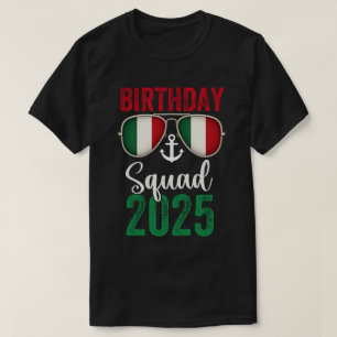 Verjaardags Cruise Cadeaus 2025 Matching Feestploe T-shirt